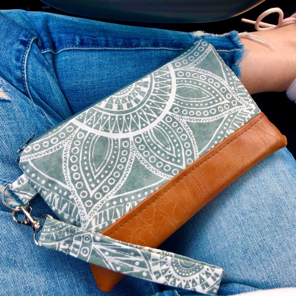 Wristlet Wallet Handmade